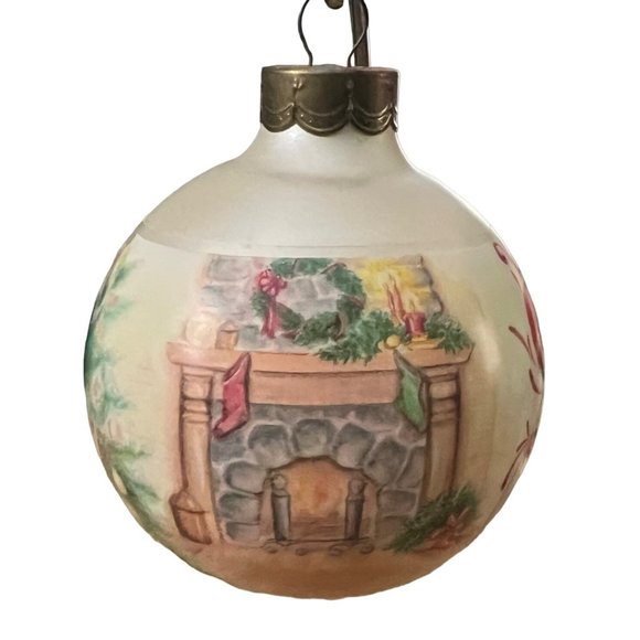 Vintage Hallmark Keepsake Ornament Glass Grandparents 1995 - Picture 2 of 7